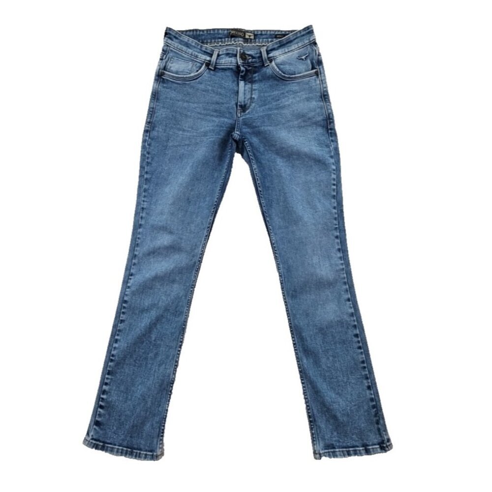 Buffalo David Bitton Bronco Jeans Men's Vintage 34x32 Straight Med Wash Stretch‎